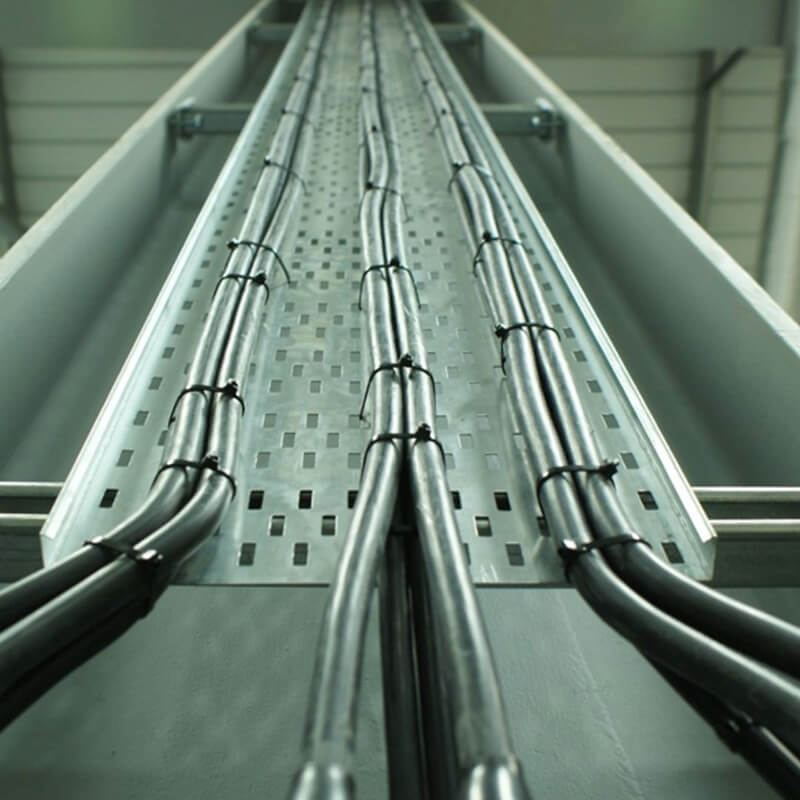 Cable Trunking - Galvanised Metal Trunking