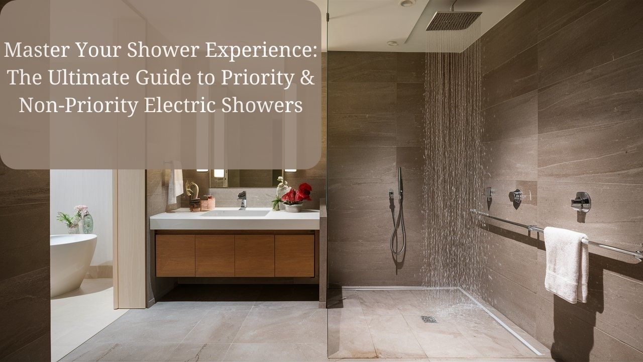 Master Your Shower Experience: The Ultimate Guide to Priority & Non-Priority Electric Showers