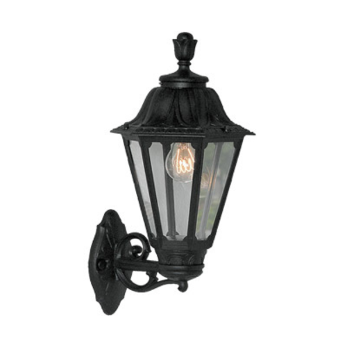 Fumagalli Rut Bisso Lantern with Wall Bracket Black