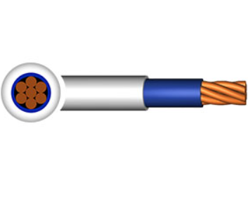 25MM Single PVC Blue LSF Cable 