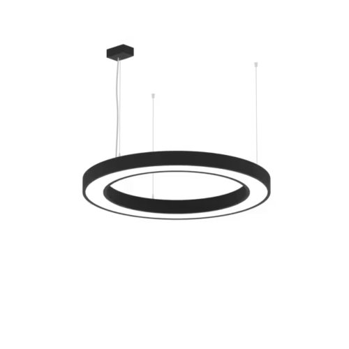 Geometric Ring LED 86W Black