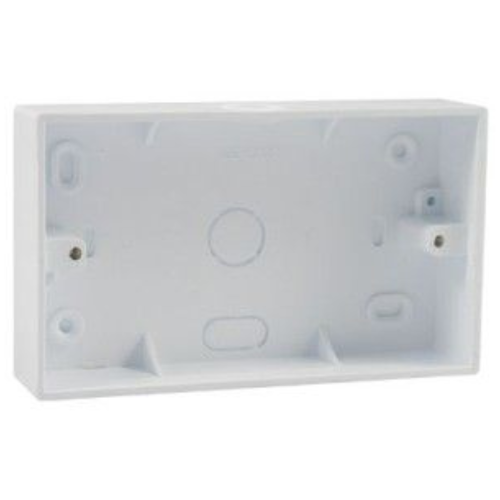 Decoduct 2 Gang 32mm PVC Surface Box (DST2K) 