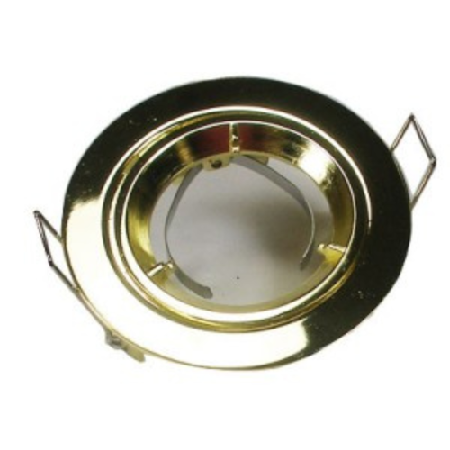 12V Die-Cast Fixed Downlight Brass