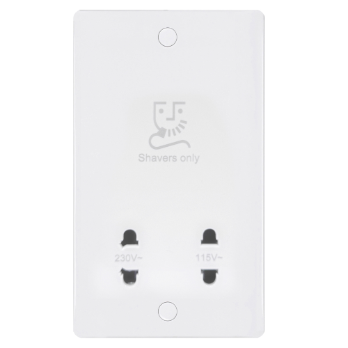 Zahler Dual Voltage Shaver Socket