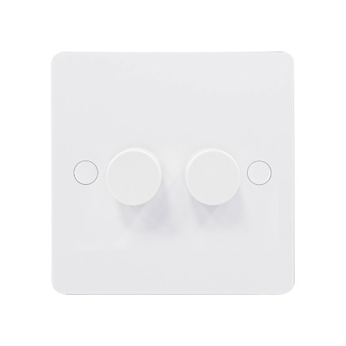 Zahler 2 Gang LED Dimmer Switch