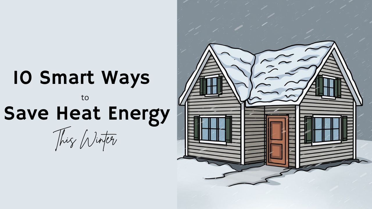 10 ways to save heat energy this winter