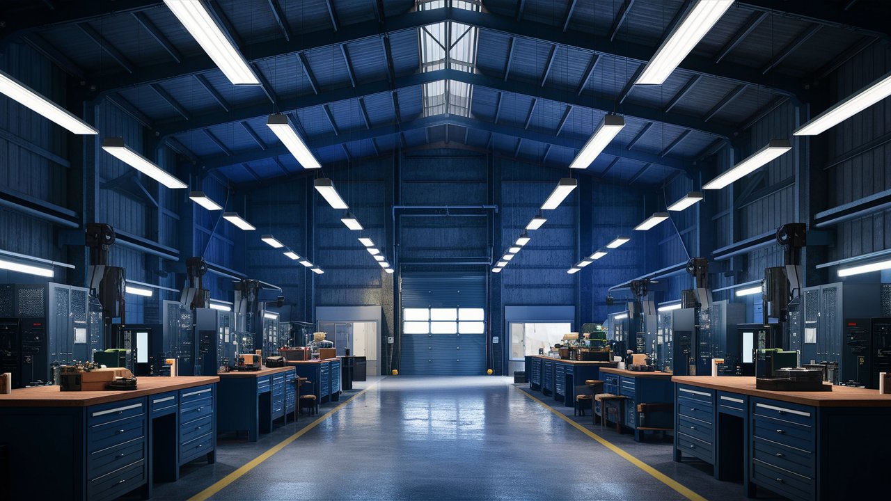 importance of LED workshop lighting