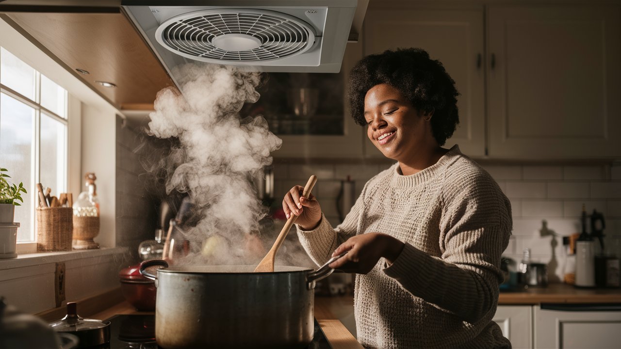 Kitchen extractor fan