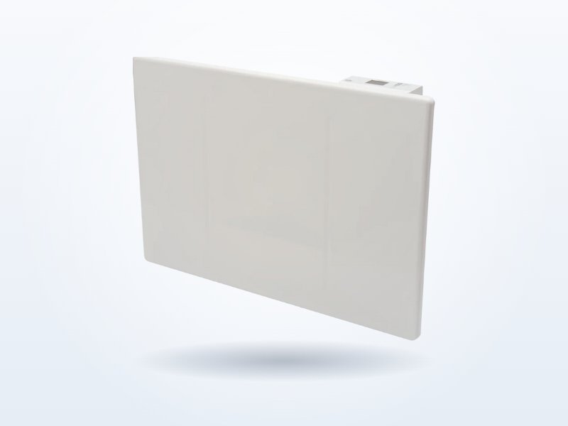 Electric panel heater – shop heating and ventilation