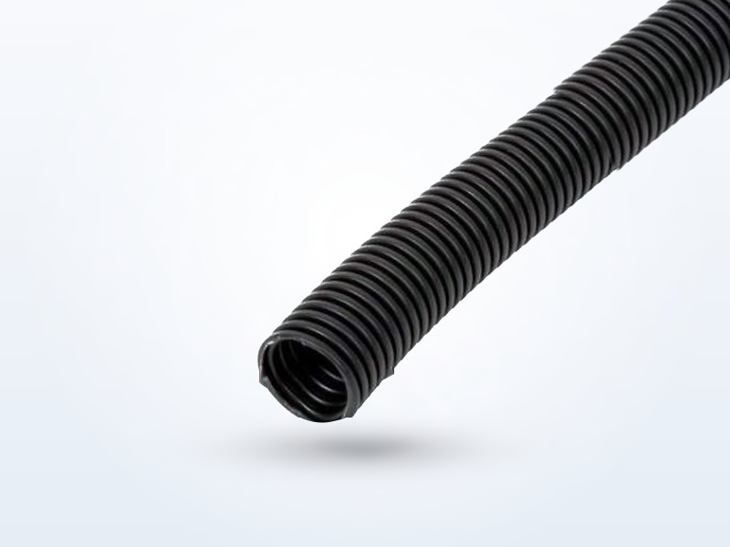 Black flexible conduit – shop cable management